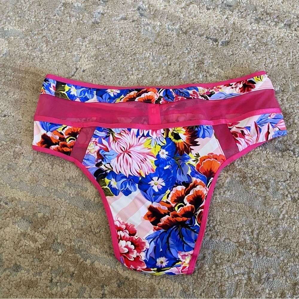 Victoria's Secret x Mary Katrantzou Panties Bikini Brief Floral Fantasy: Small - Picture 5 of 7